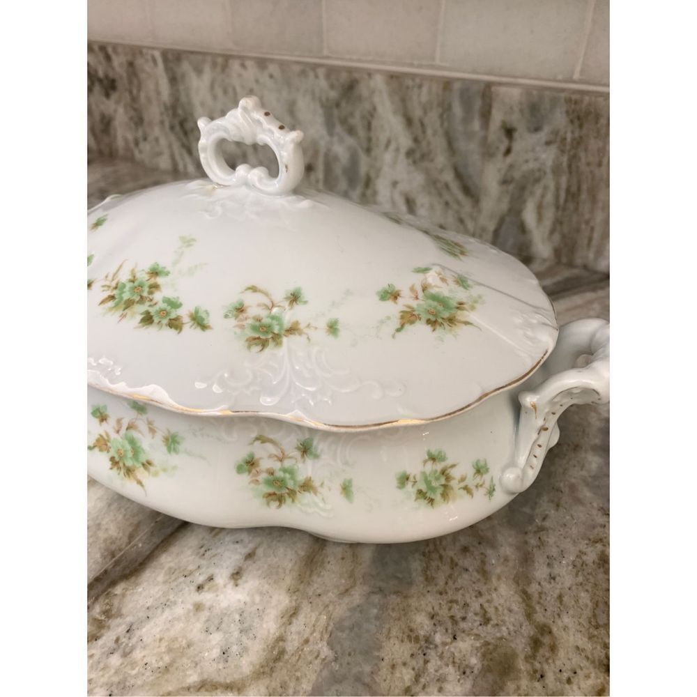 Antique Casserole Dish with Lid #rare